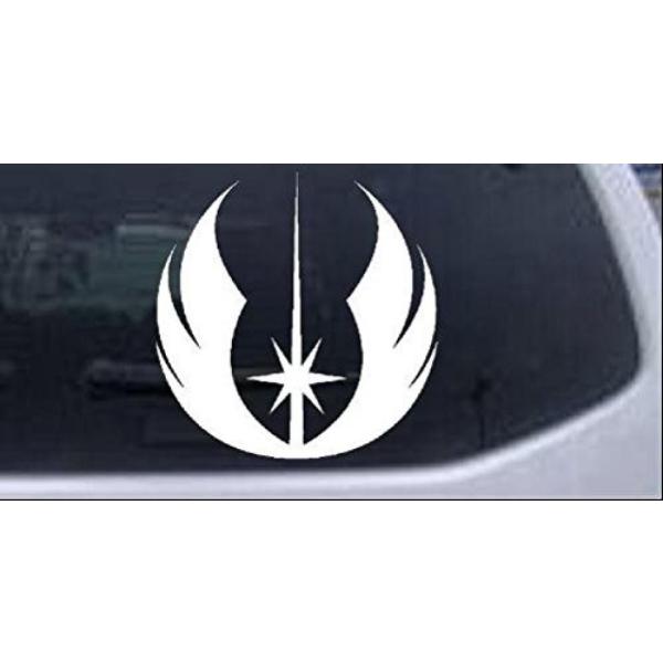 全国配送料無料 スター ウォーズ ジェダイ オーダー エンブレム Sci Fi 車またはトラック ウィンドウのラップトップ デカール ステッカー 白 4 インチ X Buyee Buyee Jasa Perwakilan Pembelian Barang Online Di Jepang