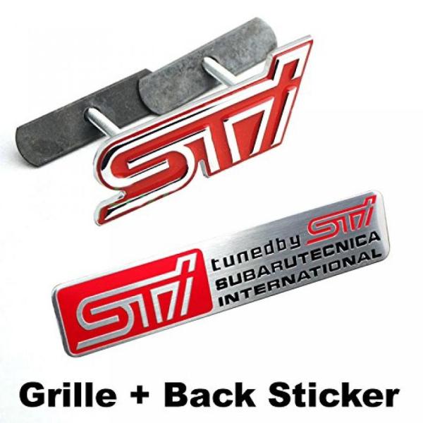 全国配送料無料 2 個セット Am65 Sti フロント グリル赤 スバル レガシー アウトバック フォレスター インプレッサ Wrx Brz のステッカー車エンブレム Buyee Buyee Japanese Proxy Service Buy From Japan Bot Online