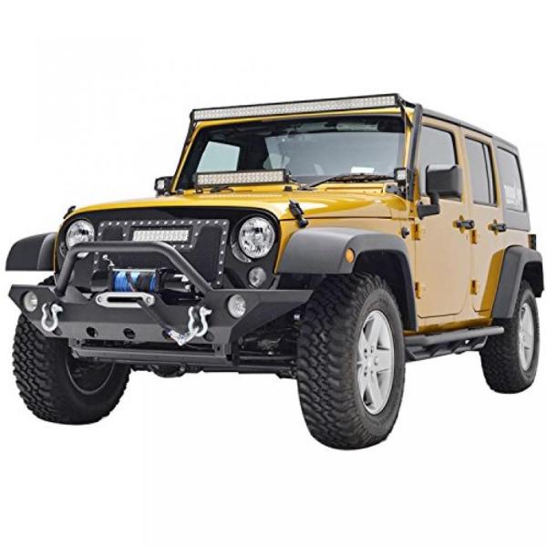 ステンレス進化ワイヤをモデル チェンジ 全国配送料無料 48 00 ラングラー メッシュ ジープ パッケージ ブラック パラマウント Led Au B01clhp7gg 輸入品セレクトショップ ラングラー Jk チェンジ Led グリル