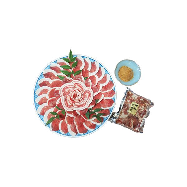 ふるさと納税 豊能町 猪肉三昧セット800g(かめたに自慢合わせ味噌付) :1007344:さとふる 通販 ふるさと納税 神河町 一番人気 ぼたん鍋セット 1人前(猪肉約150g 豊楽特製味噌)