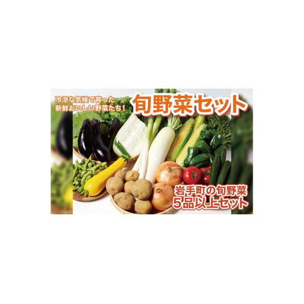 岩手町産の旬野菜セット　新鮮 採れたて 詰合せ おまかせ