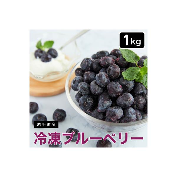 冷凍ブルーベリー【1kg】|無添加・スムージー用