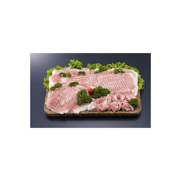 【さとふる限定】【宮崎県 都城市産】「きなこ豚」 しゃぶしゃぶお楽しみセットA 1.8kg