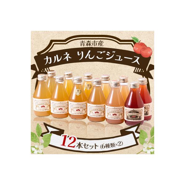 カルネ りんごジュース 12本セット
