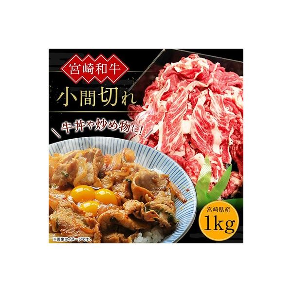 宮崎和牛　小間切れ(計1kg)