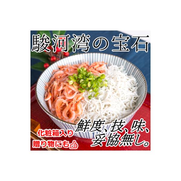 【明治神宮・奉献品】駿河湾の恵み『極上釜あげしらす・桜えびセット M』【丸三水産】