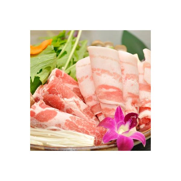 瀬戸のもち豚せと姫 お鍋にぴったり　しゃぶしゃぶセット計1kg 【福山ブランド認定品】