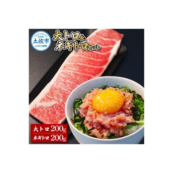 本鮪　大トロ200g・ネギトロ200g　ネギトロセット