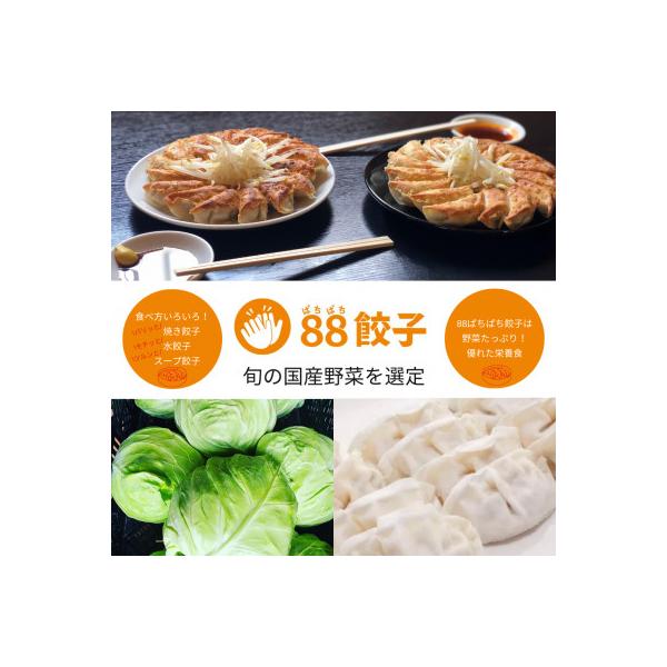 【浜松餃子】88ぱちぱち餃子 80個幸せな食卓セット