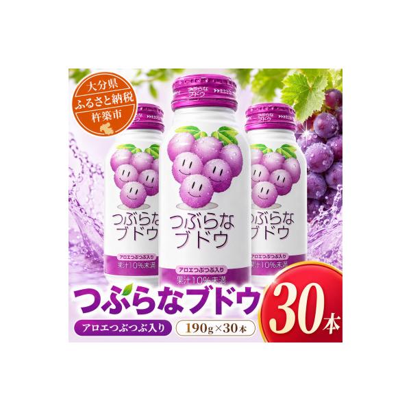 つぶらなブドウ　190g×30本