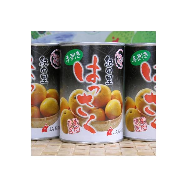和歌山産手剥き八朔缶詰450g×8缶入り