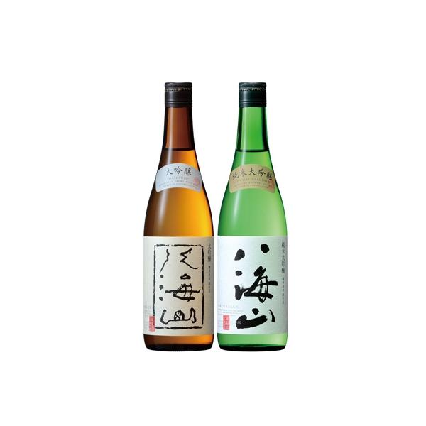 日本酒 八海山 大吟醸・純米大吟醸 720ml×2本