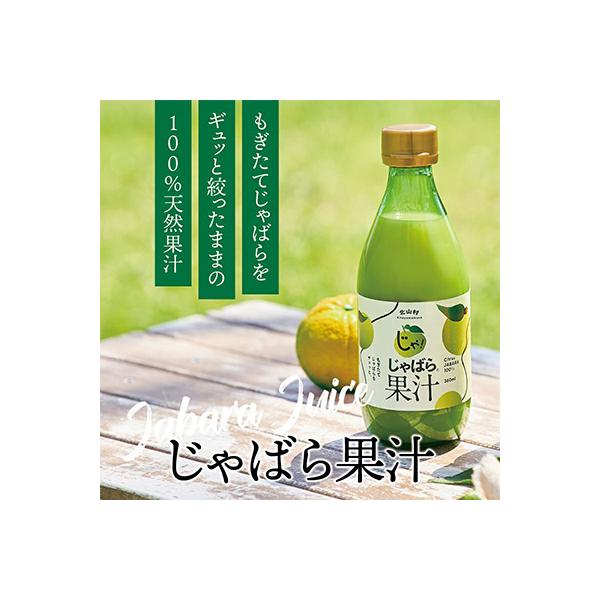 じゃばら果汁 邪払360ml×2本 100%ストレート果汁 和歌山県北山村から