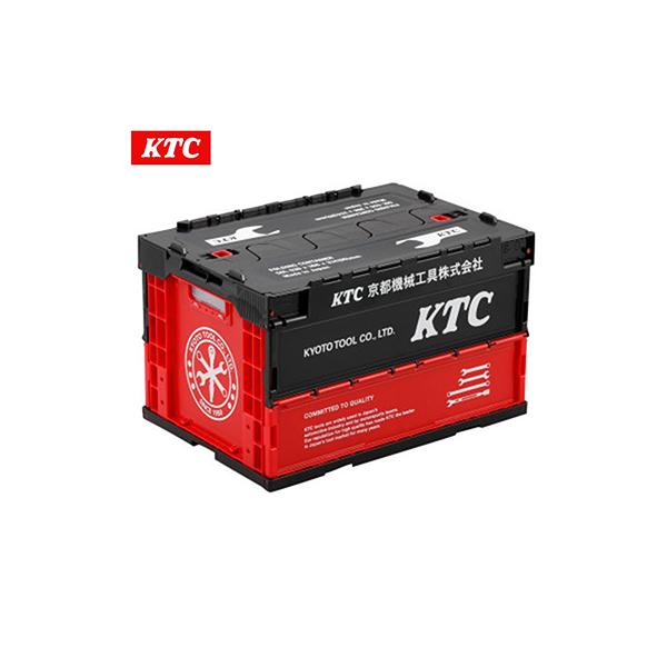 KTC 折りたたみコンテナ50L(ブラック) [YG-196BK]