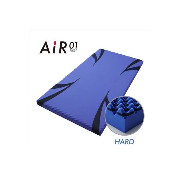 【PRキャンペーン対象】【西川】[エアー01]マットレス/HARD シングルサイズ　配色;ブルー