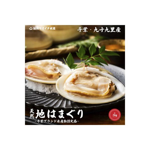 某TV番組で全国一位になった大粒活はまぐり　約3kg 九十九里産