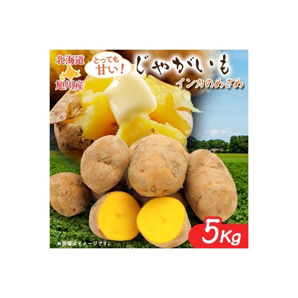 北海道旭川産 じゃがいも(インカのめざめ) 5kg_01016