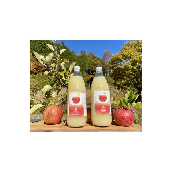 売木産りんごジュース　1000ml×2本