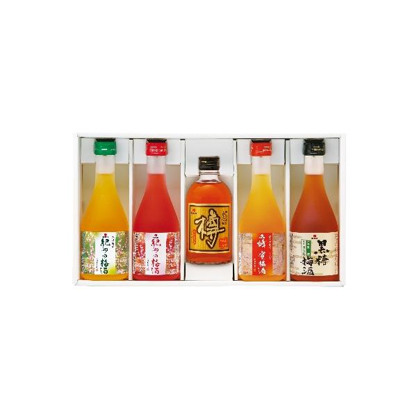 紀州の梅酒 飲み比べ5本セット(白・赤・蜂蜜・黒糖・樽)