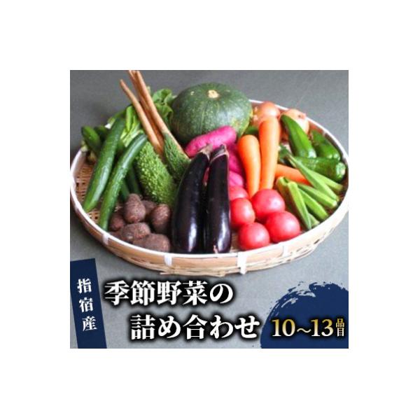 指宿産季節野菜の詰め合わせ10～13品目/IB024-010