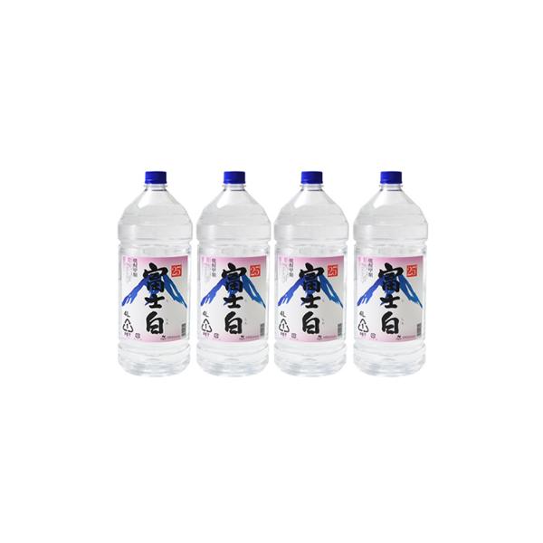 紀州の地酒　富士白　ふじしろ　25度 4L×4本【日高町】