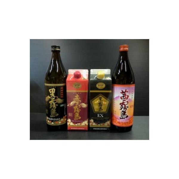 霧島酒造「オール25度」900mlパックと瓶×4本セット