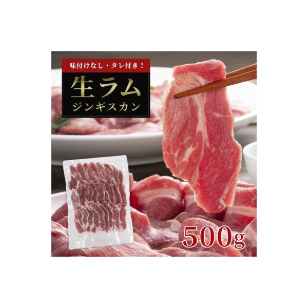 厚切り生ラムジンギスカン 500g・ジンギスカンのたれ 80gセット_01185
