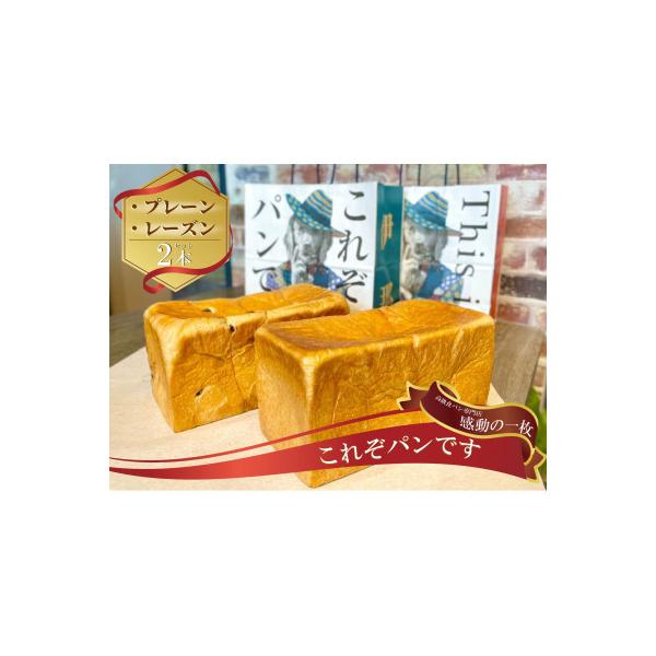 ふるさと納税 南箕輪村 これぞパンです 高級食パン『プレーン1本