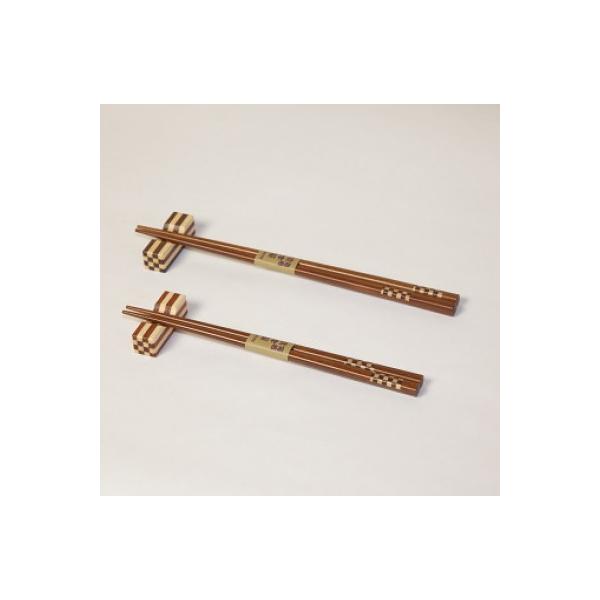 ふるさと納税 小田原市 【箱根寄木細工】箸・箸置きの2膳セット : さと