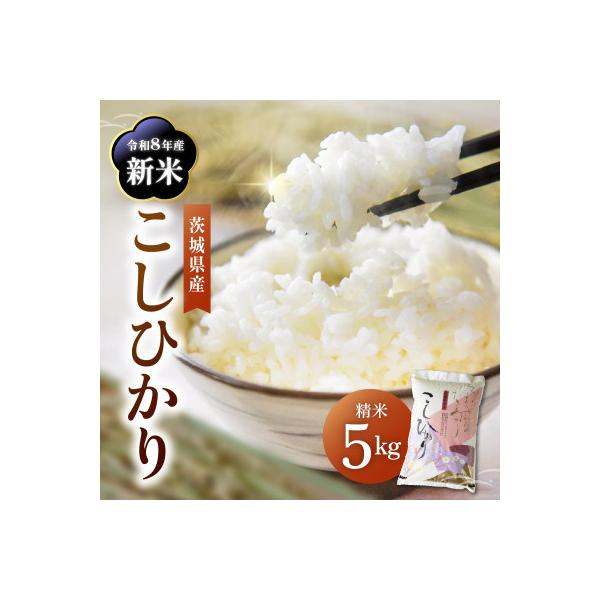 令和7年産かすみがうら市産コシヒカリ  精米  5kg
