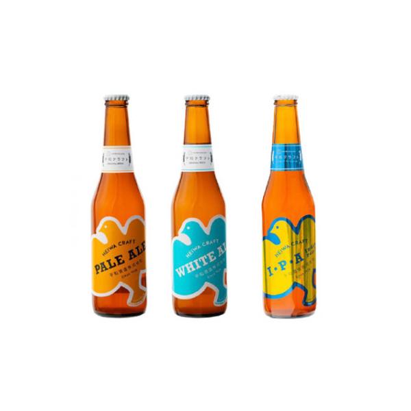平和クラフト　ビール3種　330ml　6本セット