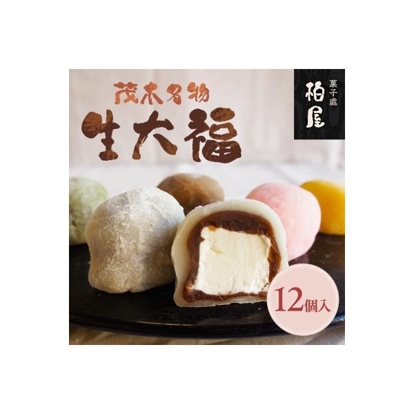 御菓子司柏屋の看板製品　生大福　12個入