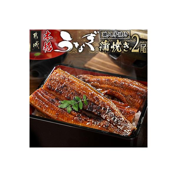 職人手焼きの本格うなぎ蒲焼き2尾