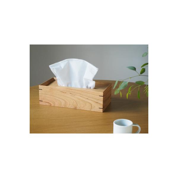 【UMEBACHI FURNITURE】 数量限定　木のティッシュケース　国産広葉樹使用　手仕事
