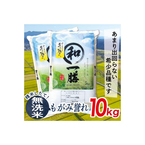 【無洗米】令和7年産山形県産もがみ誉れ10kg