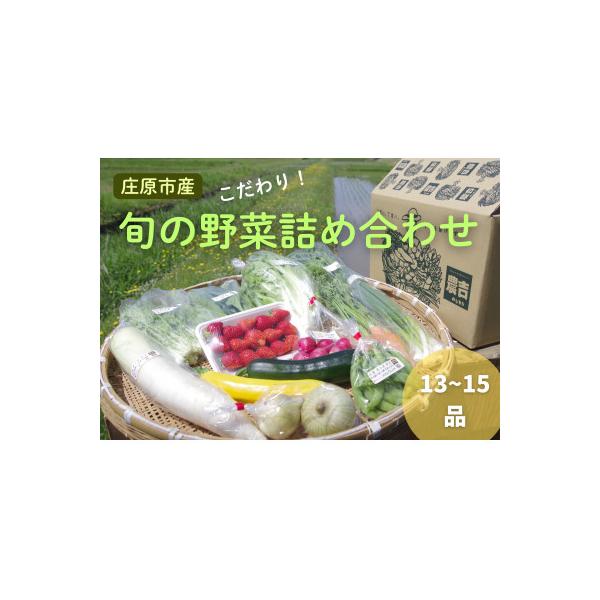 庄原産「旬の野菜」詰め合わせ箱