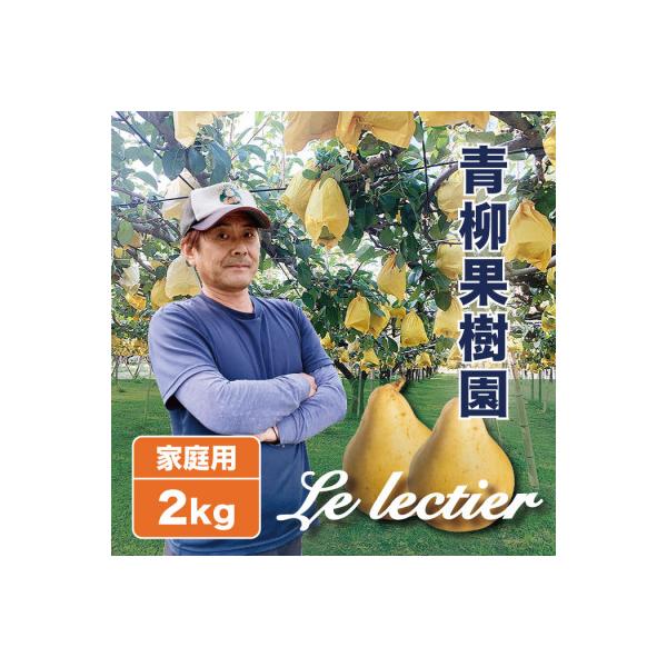 「青柳果樹園のルレクチェ」 西洋梨 良品家庭用 2kg(5～7玉)|ふるさと納税 冬限定新潟の味覚
