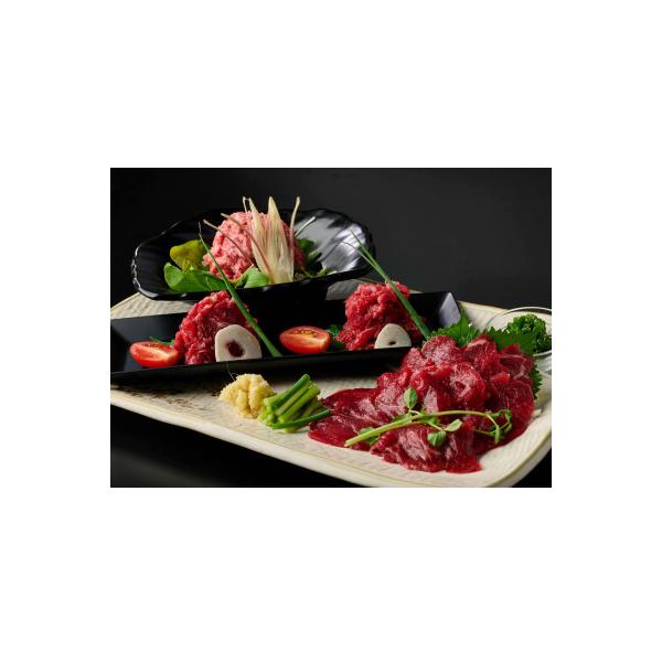 鮮馬刺しバラエティー3種セット(益城町)