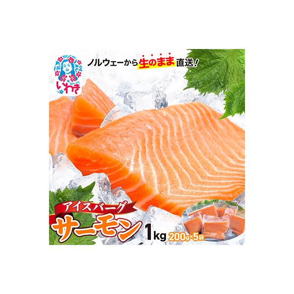 ふるさと納税 いわき市 アイスバーグサーモン(アトランティック