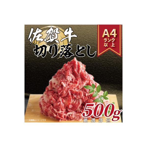 艶さし!【A4～A5】佐賀牛切り落とし　500g(吉野ヶ里町)