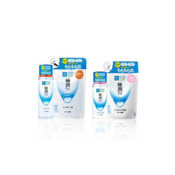 ふるさと納税 伊賀市 ロート製薬の【肌ラボ 極潤】化粧水+乳液4点
