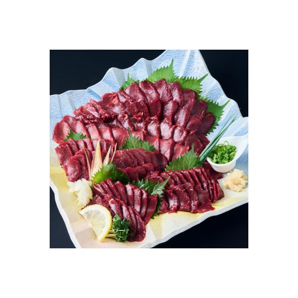 国産　馬刺し赤身560g小分け(約80g×7)(南阿蘇村)