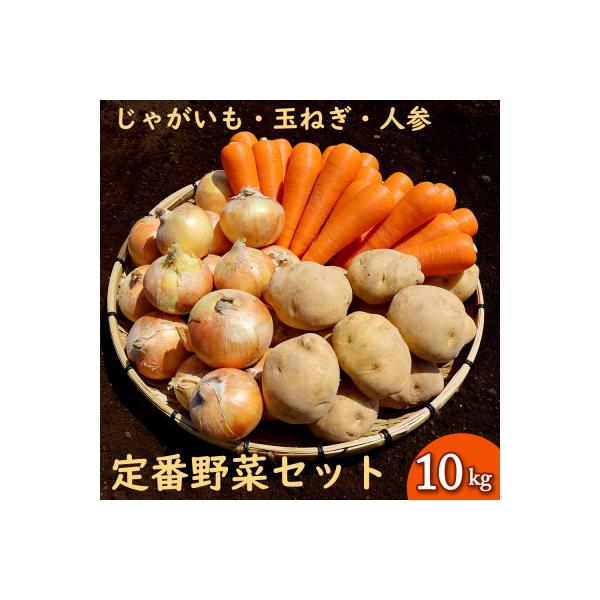 いつもの定番野菜セット 約10kg じゃがいも 玉ねぎ 人参 常備野菜の詰め合わせ