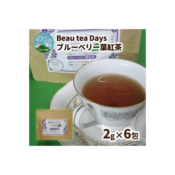 Beau tea Days ブルーベリー葉 紅茶　2g×6包
