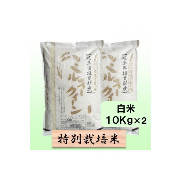 【令和8年産】特別栽培米 20kg【白米】(ミルキークイーン)