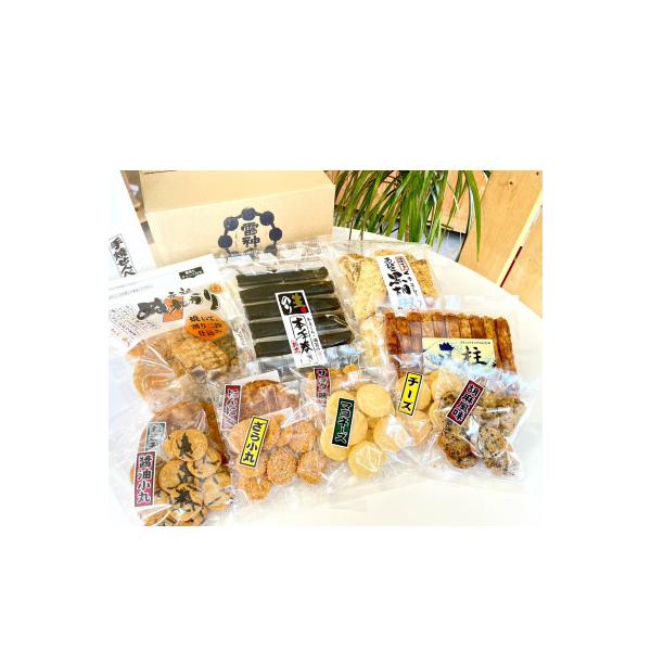 ふるさと納税 大和市 大和の地で生まれた 手焼きせんべい雷神堂