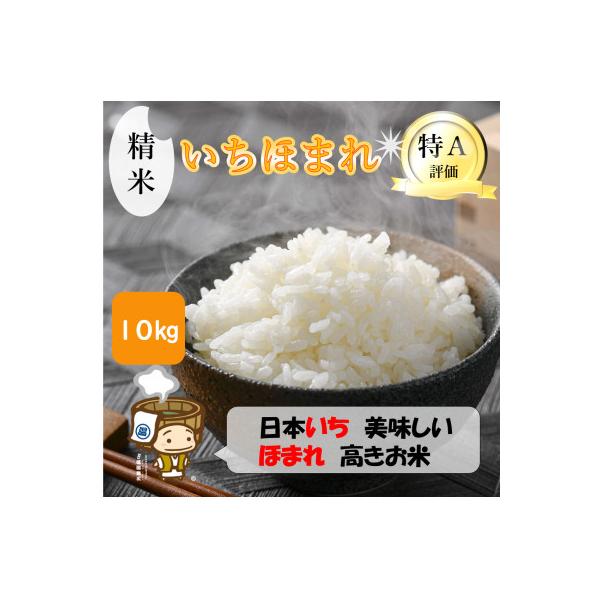 【令和7年産】いちほまれ 精米 5kg×2袋(計10kg)《お米マイスターが発送直前に精米!》