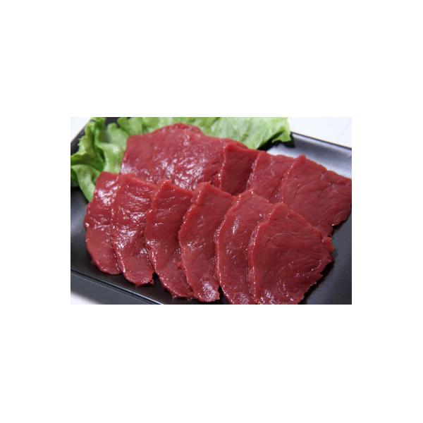 会津ブランド馬刺し(モモ) 100g×2【冷蔵】
