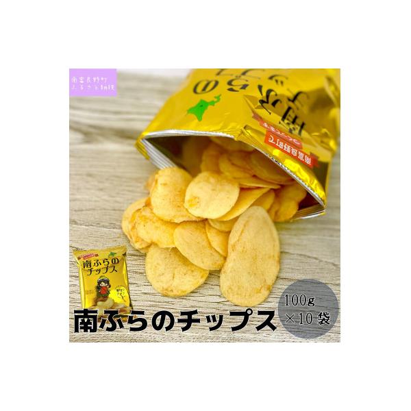 南ふらのチップス(うすしお味)100g×10袋