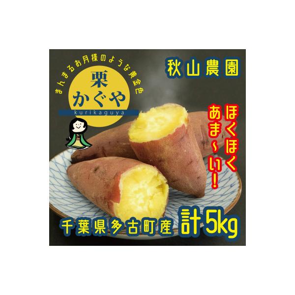 秋山農園から話題のさつまいも「栗かぐや(R)」5kg